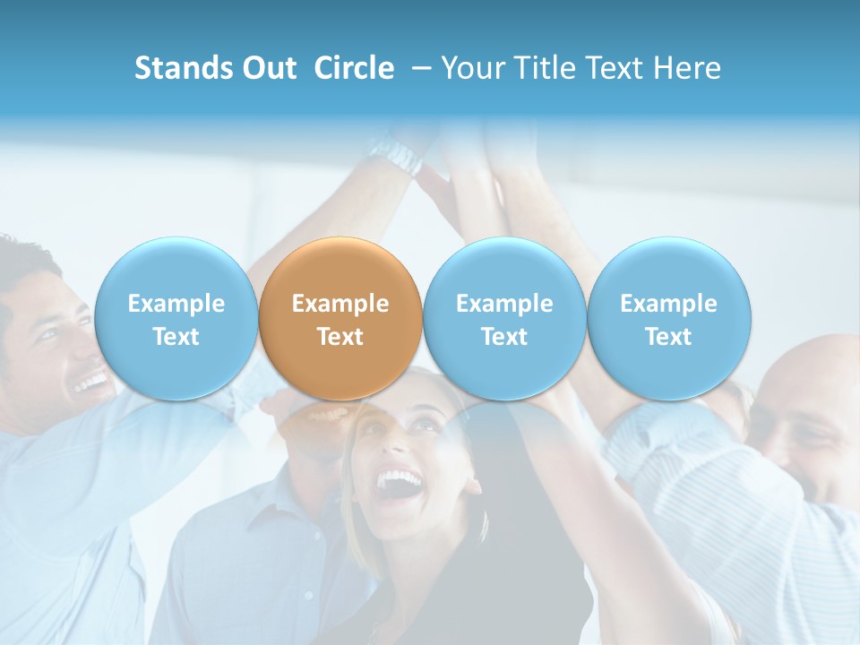 Guy Light Smiling PowerPoint Template