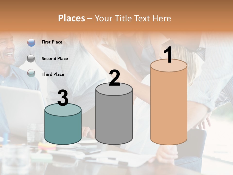 Together Portrait Excited PowerPoint Template