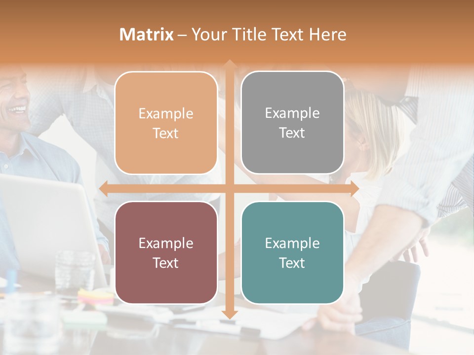 Together Portrait Excited PowerPoint Template