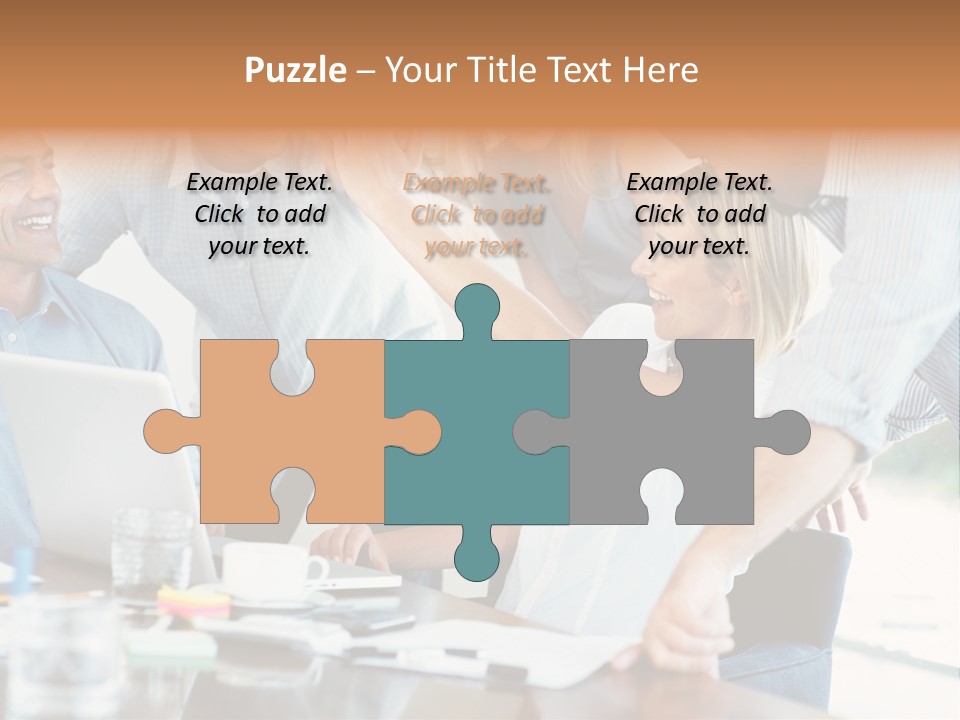 Together Portrait Excited PowerPoint Template