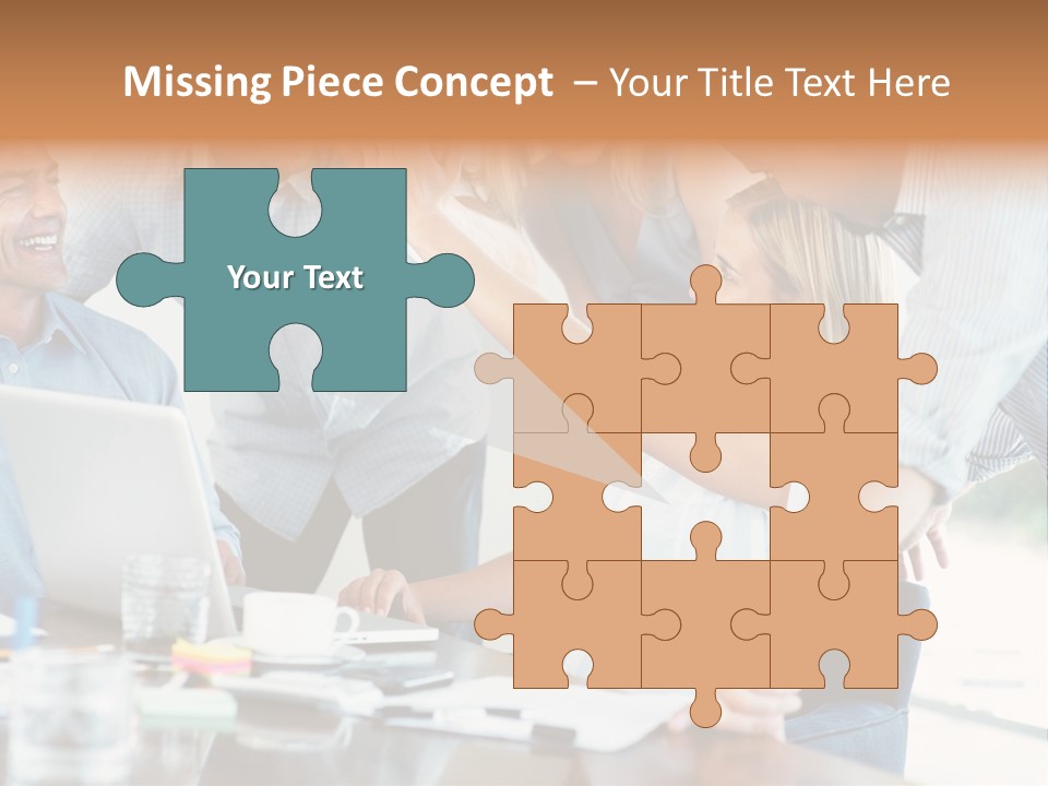 Together Portrait Excited PowerPoint Template