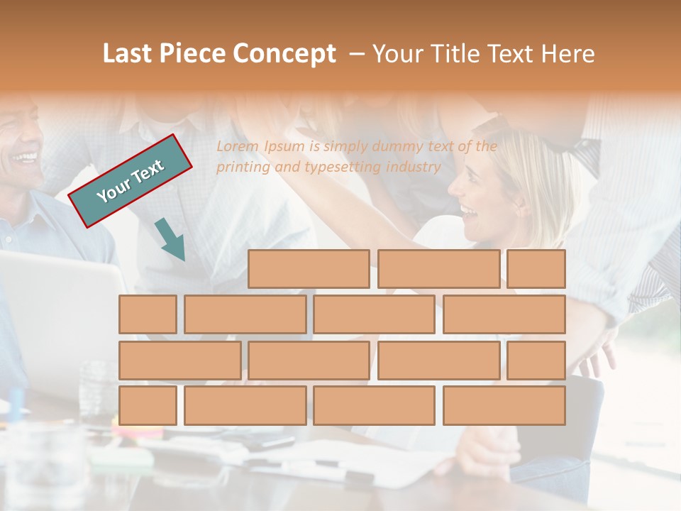 Together Portrait Excited PowerPoint Template