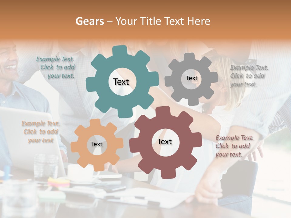 Together Portrait Excited PowerPoint Template