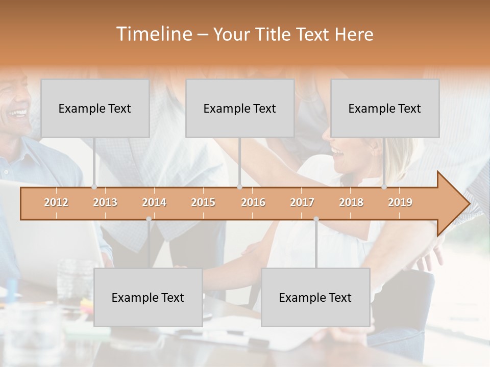 Together Portrait Excited PowerPoint Template