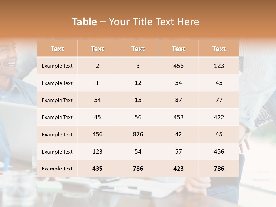 Together Portrait Excited PowerPoint Template