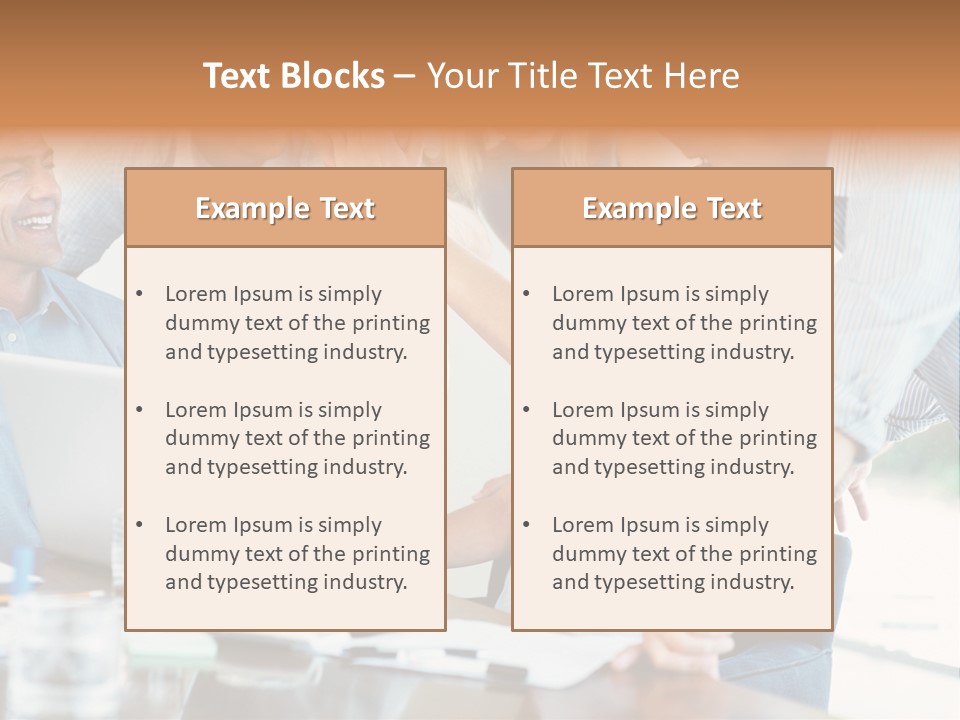 Together Portrait Excited PowerPoint Template
