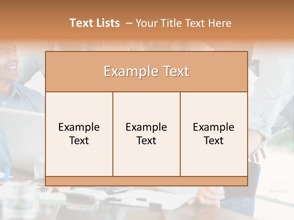 Together Portrait Excited PowerPoint Template