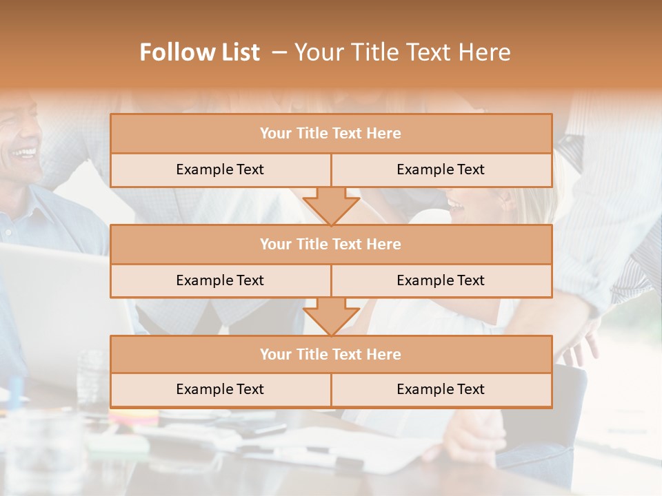 Together Portrait Excited PowerPoint Template