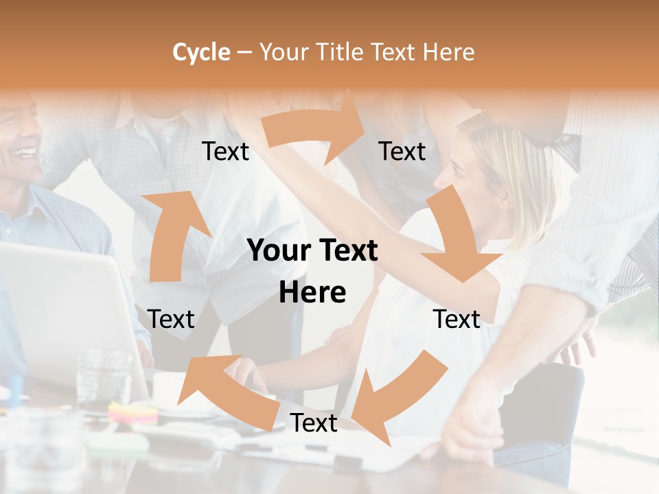 Together Portrait Excited PowerPoint Template