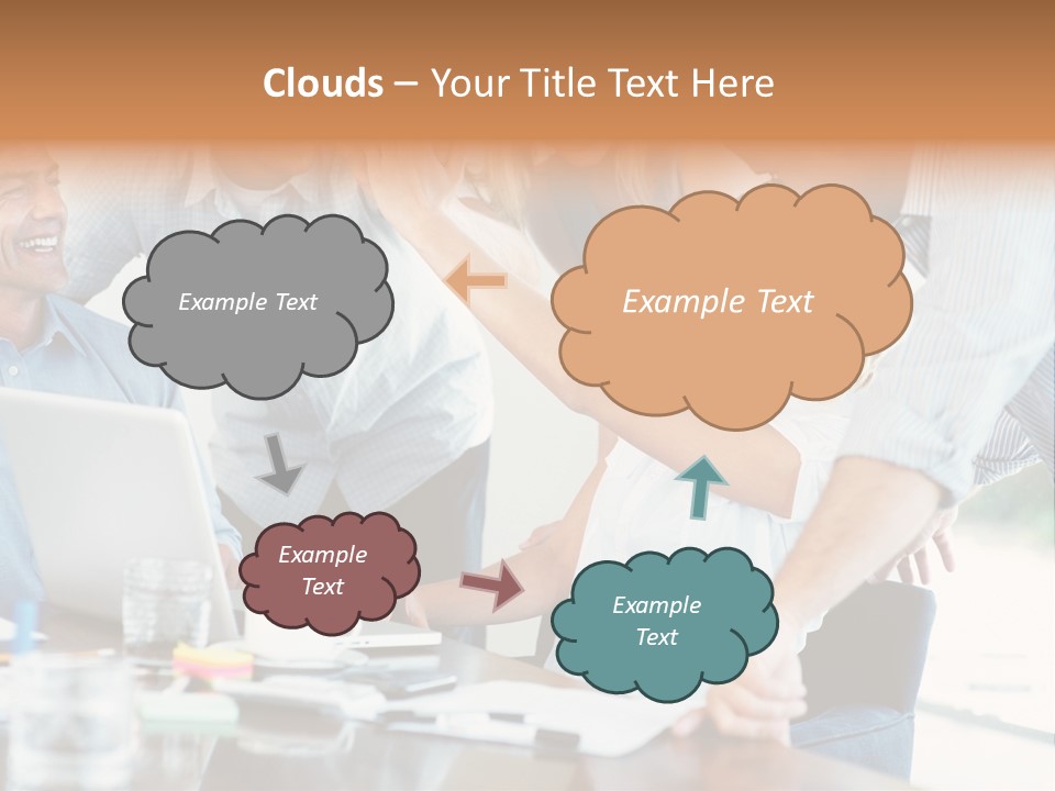 Together Portrait Excited PowerPoint Template