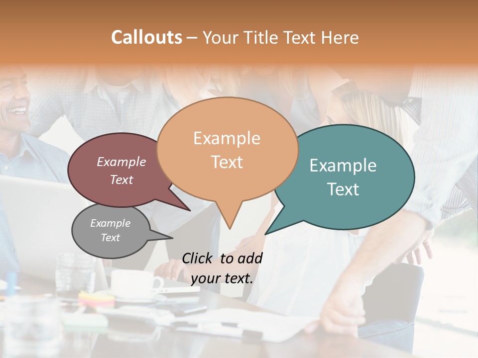 Together Portrait Excited PowerPoint Template