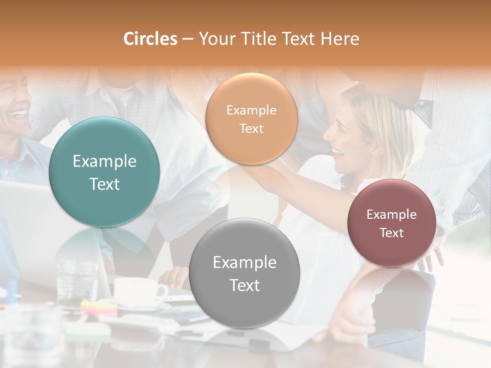 Together Portrait Excited PowerPoint Template