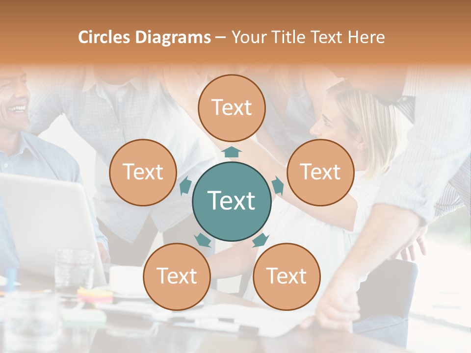 Together Portrait Excited PowerPoint Template