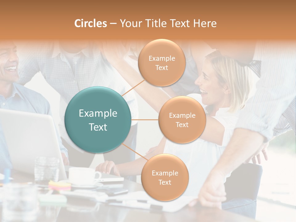 Together Portrait Excited PowerPoint Template