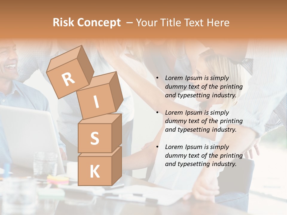 Together Portrait Excited PowerPoint Template