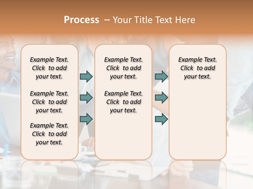 Together Portrait Excited PowerPoint Template