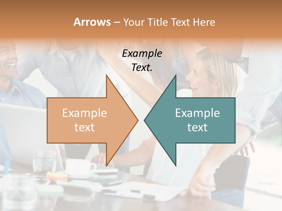 Together Portrait Excited PowerPoint Template