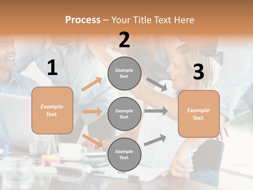 Together Portrait Excited PowerPoint Template