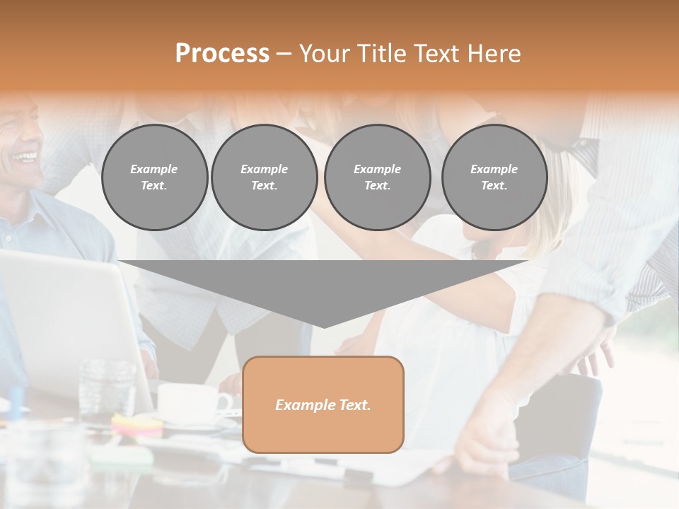 Together Portrait Excited PowerPoint Template