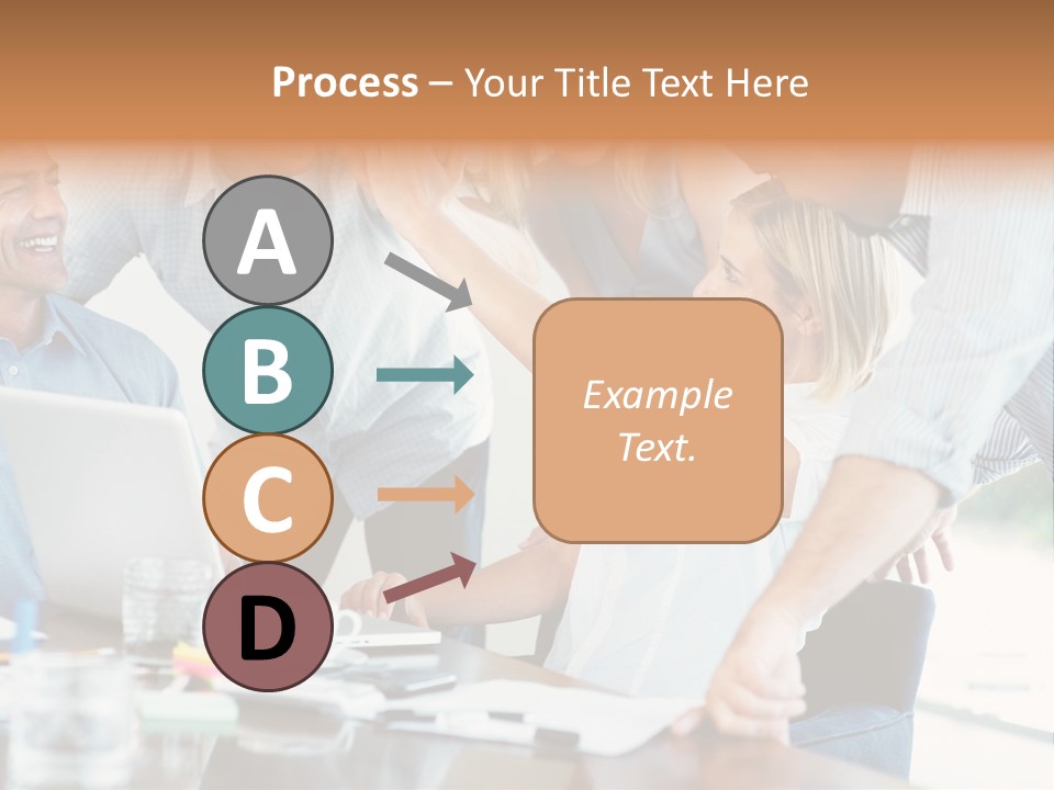 Together Portrait Excited PowerPoint Template