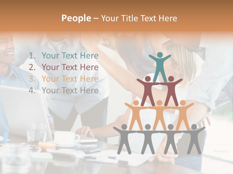 Together Portrait Excited PowerPoint Template