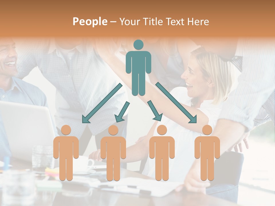 Together Portrait Excited PowerPoint Template