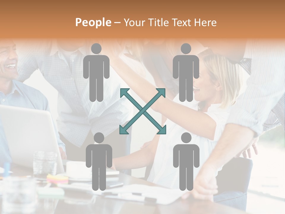 Together Portrait Excited PowerPoint Template