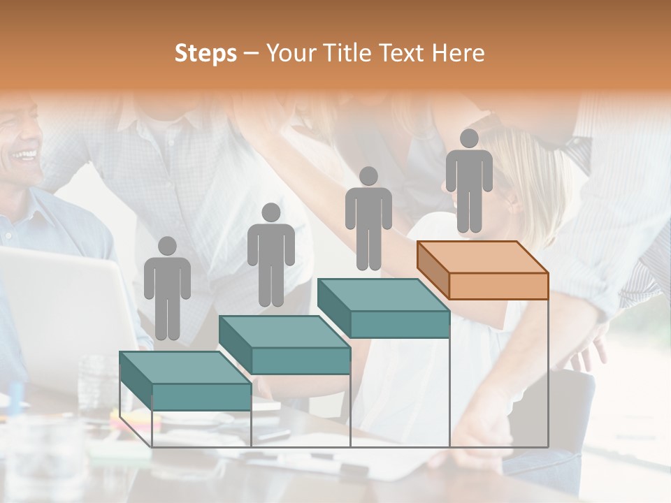 Together Portrait Excited PowerPoint Template