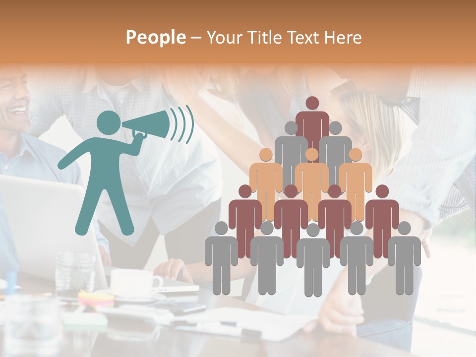 Together Portrait Excited PowerPoint Template