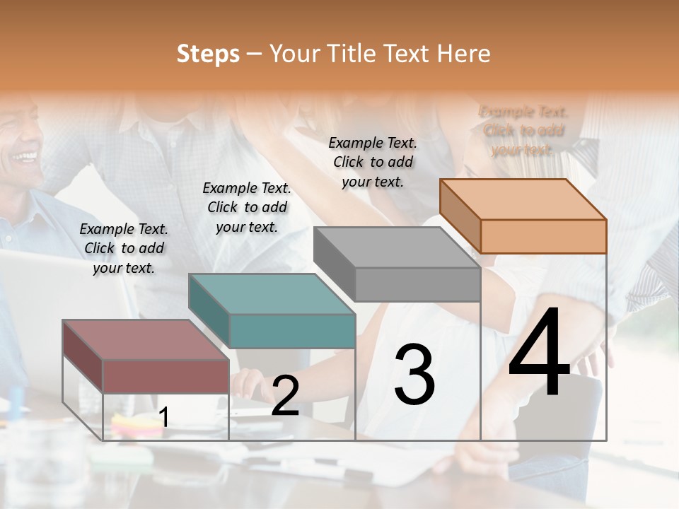 Together Portrait Excited PowerPoint Template