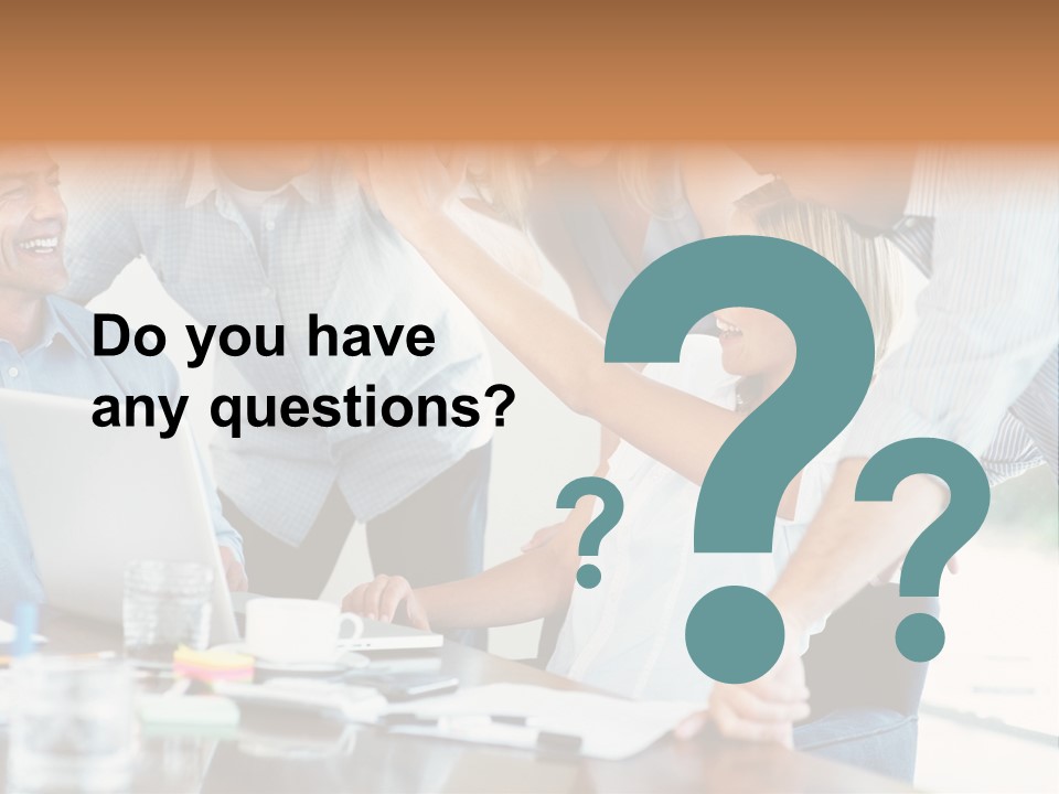 Together Portrait Excited PowerPoint Template