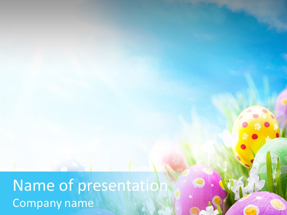 Open Nobody Easter PowerPoint Template