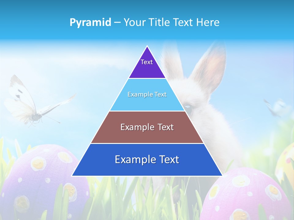 Lawn Holiday Blue PowerPoint Template