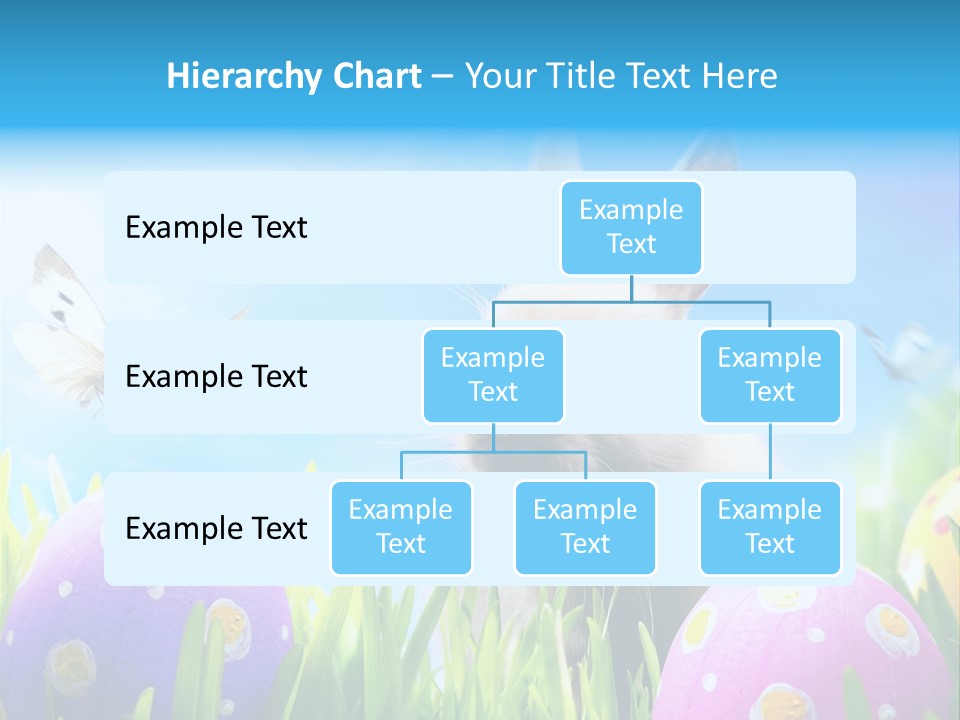 Lawn Holiday Blue PowerPoint Template