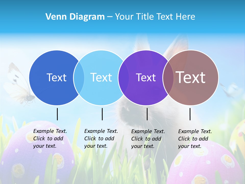 Lawn Holiday Blue PowerPoint Template