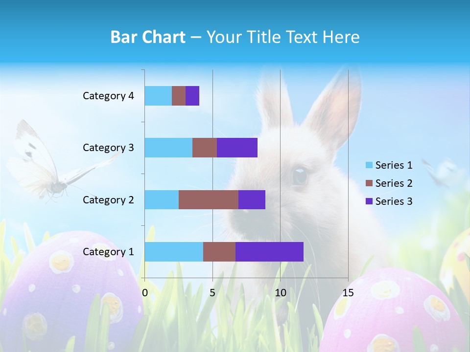 Lawn Holiday Blue PowerPoint Template