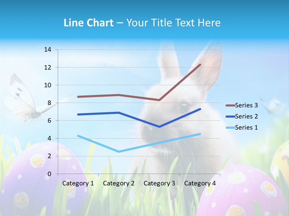 Lawn Holiday Blue PowerPoint Template