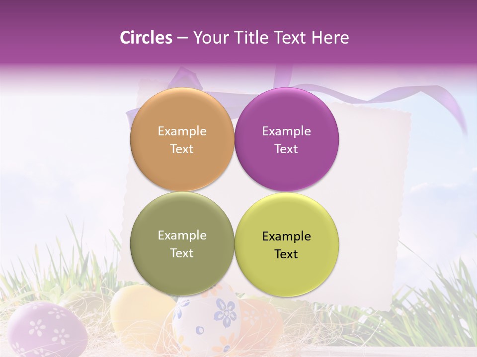 Happy Easter Easter Background PowerPoint Template