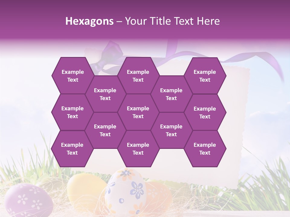 Happy Easter Easter Background PowerPoint Template