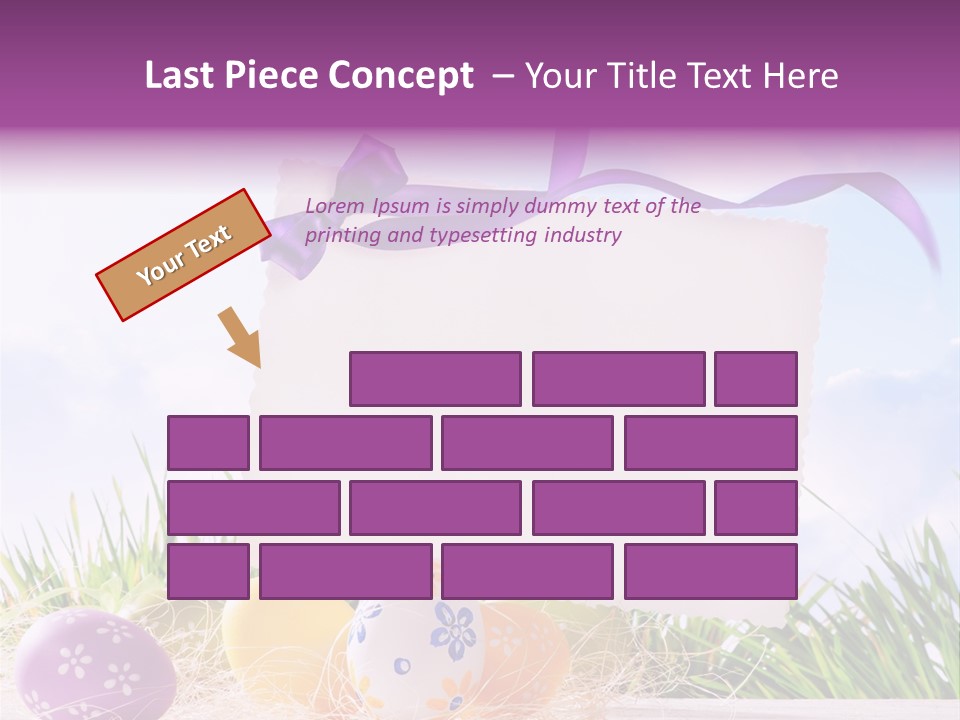 Happy Easter Easter Background PowerPoint Template