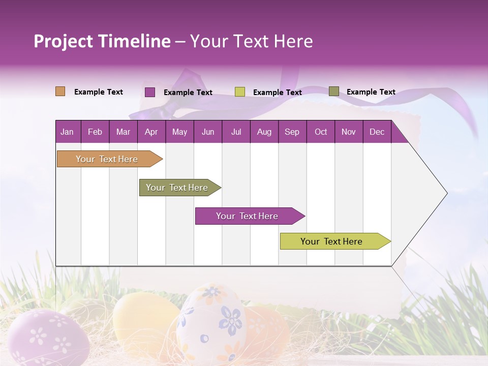 Happy Easter Easter Background PowerPoint Template