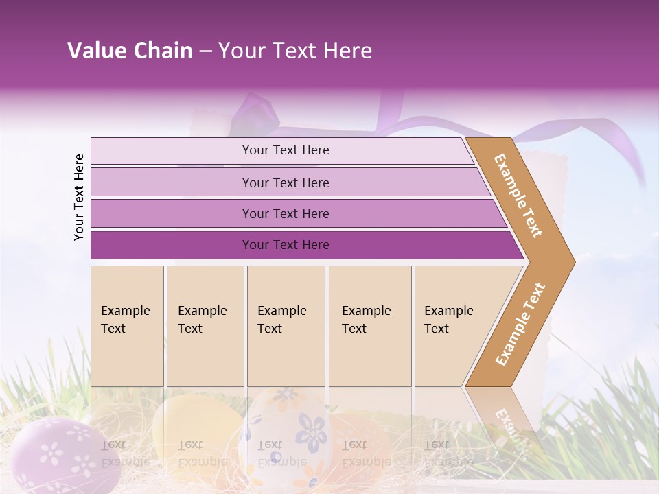 Happy Easter Easter Background PowerPoint Template