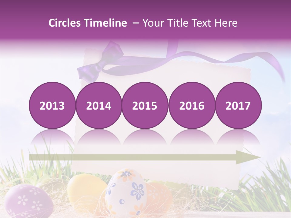 Happy Easter Easter Background PowerPoint Template
