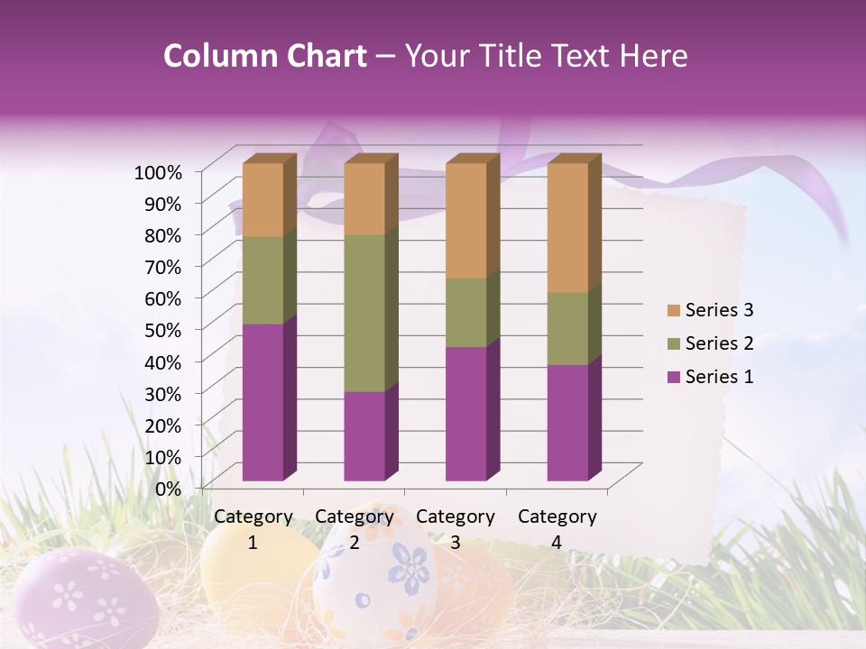 Happy Easter Easter Background PowerPoint Template