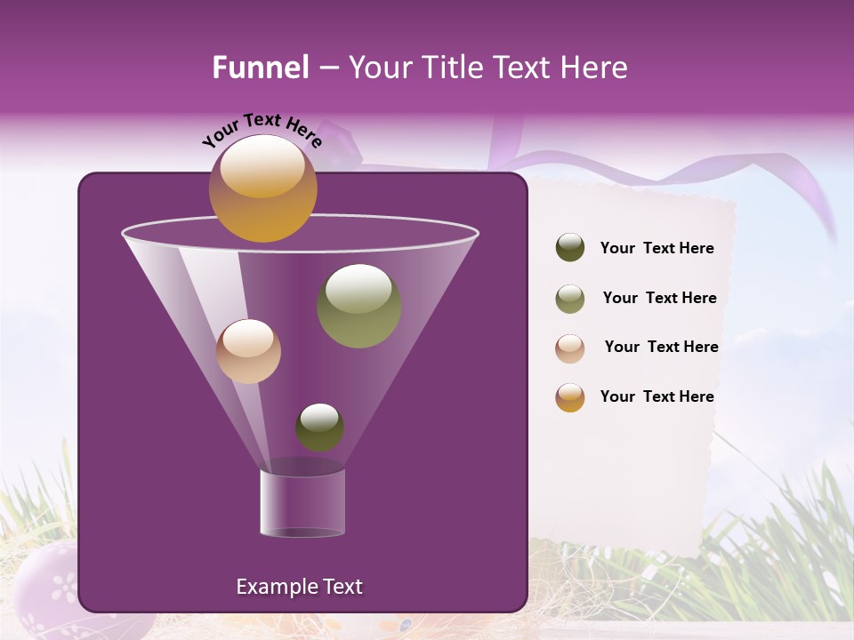 Happy Easter Easter Background PowerPoint Template