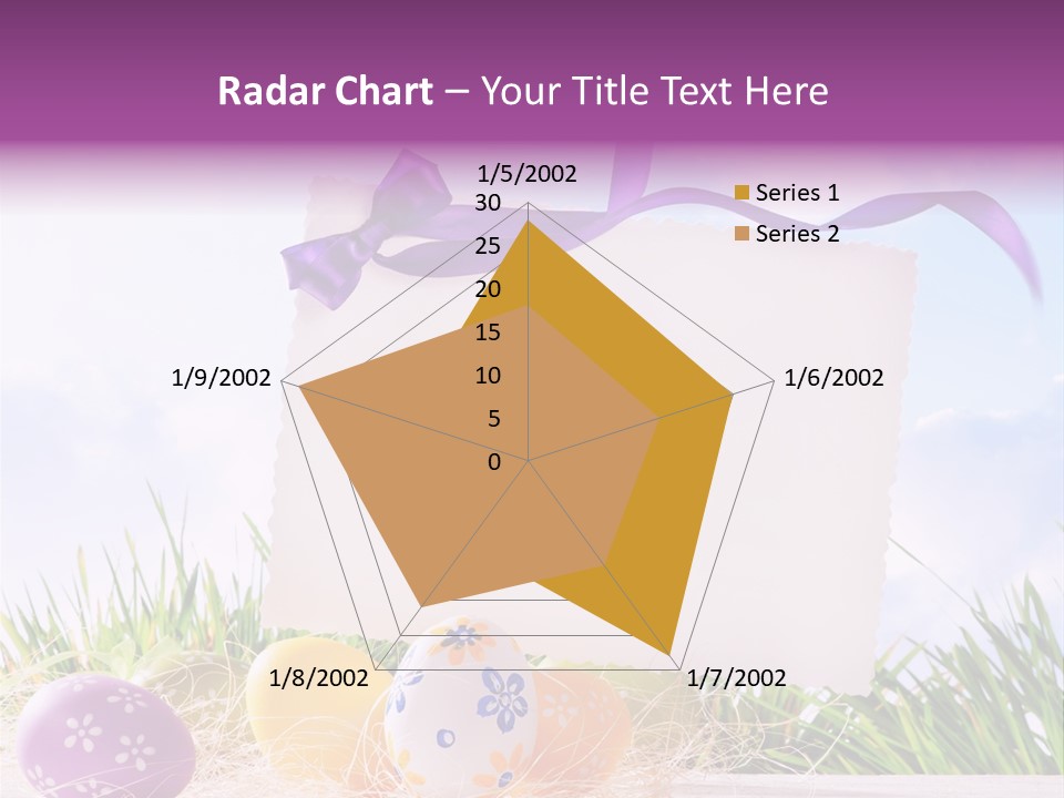 Happy Easter Easter Background PowerPoint Template