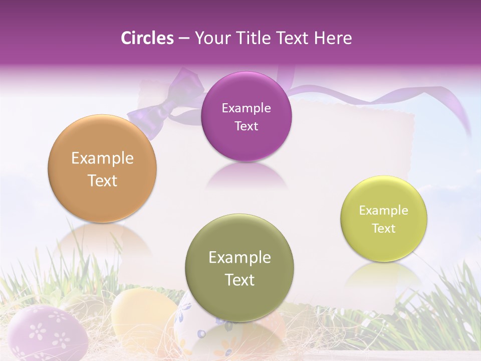 Happy Easter Easter Background PowerPoint Template
