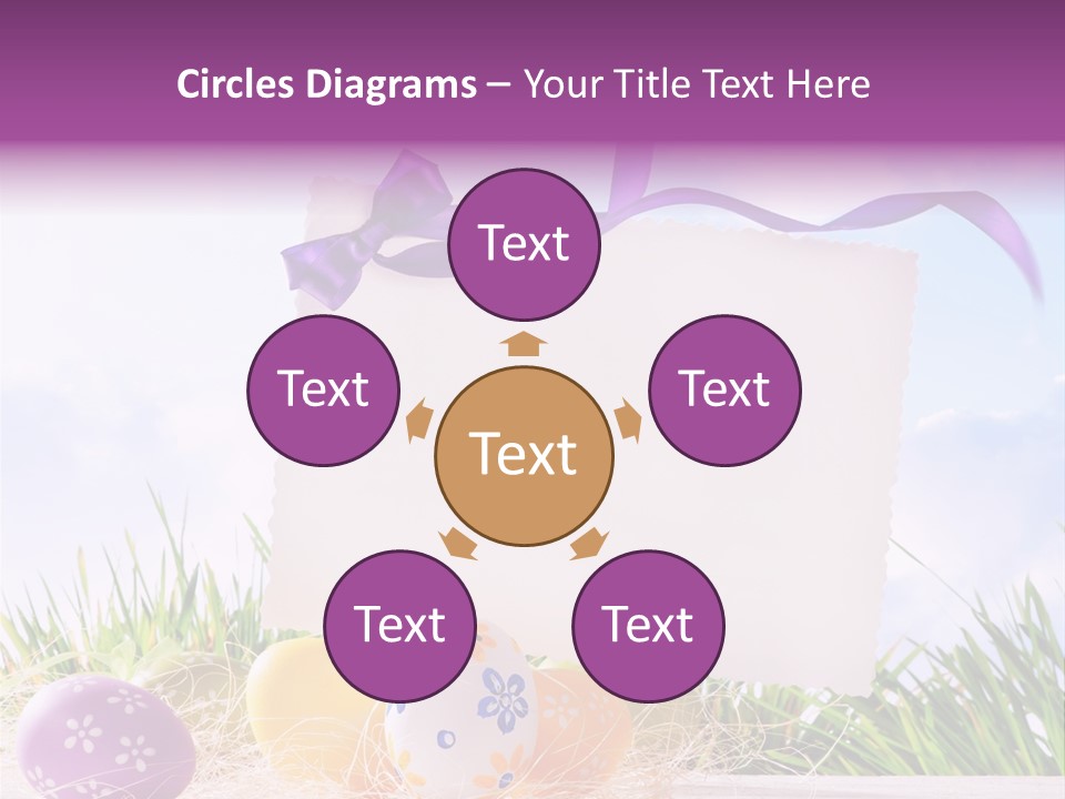 Happy Easter Easter Background PowerPoint Template