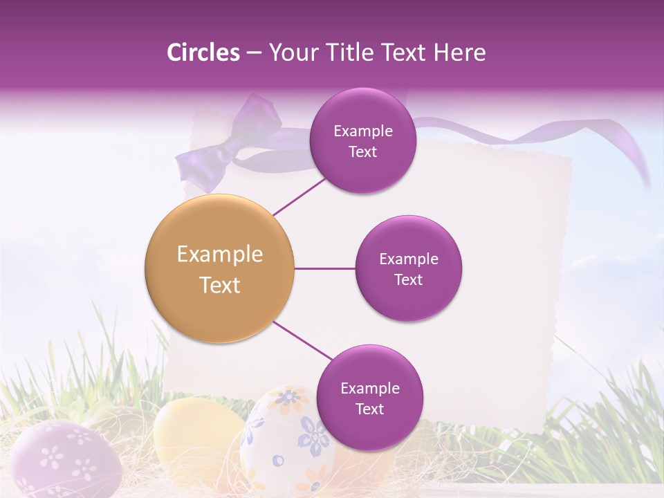 Happy Easter Easter Background PowerPoint Template
