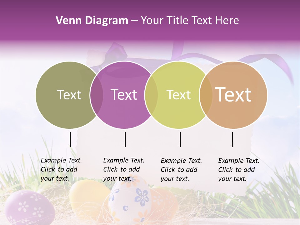 Happy Easter Easter Background PowerPoint Template